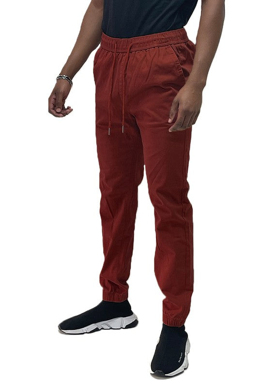 Weiv Pantalón Jogger Cargo Elástico Liso para Hombre