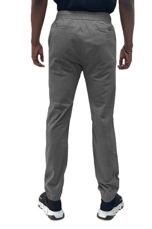 Weiv Pantalón Jogger Cargo Elástico Liso para Hombre