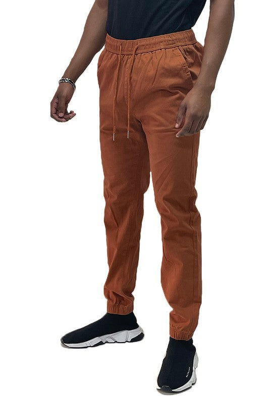 Weiv Pantalón Jogger Cargo Elástico Liso para Hombre