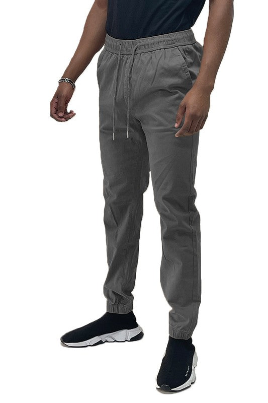 Weiv Pantalón Jogger Cargo Elástico Liso para Hombre