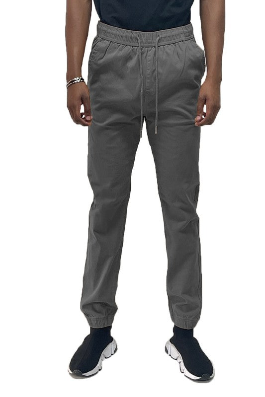 Weiv Pantalón Jogger Cargo Elástico Liso para Hombre