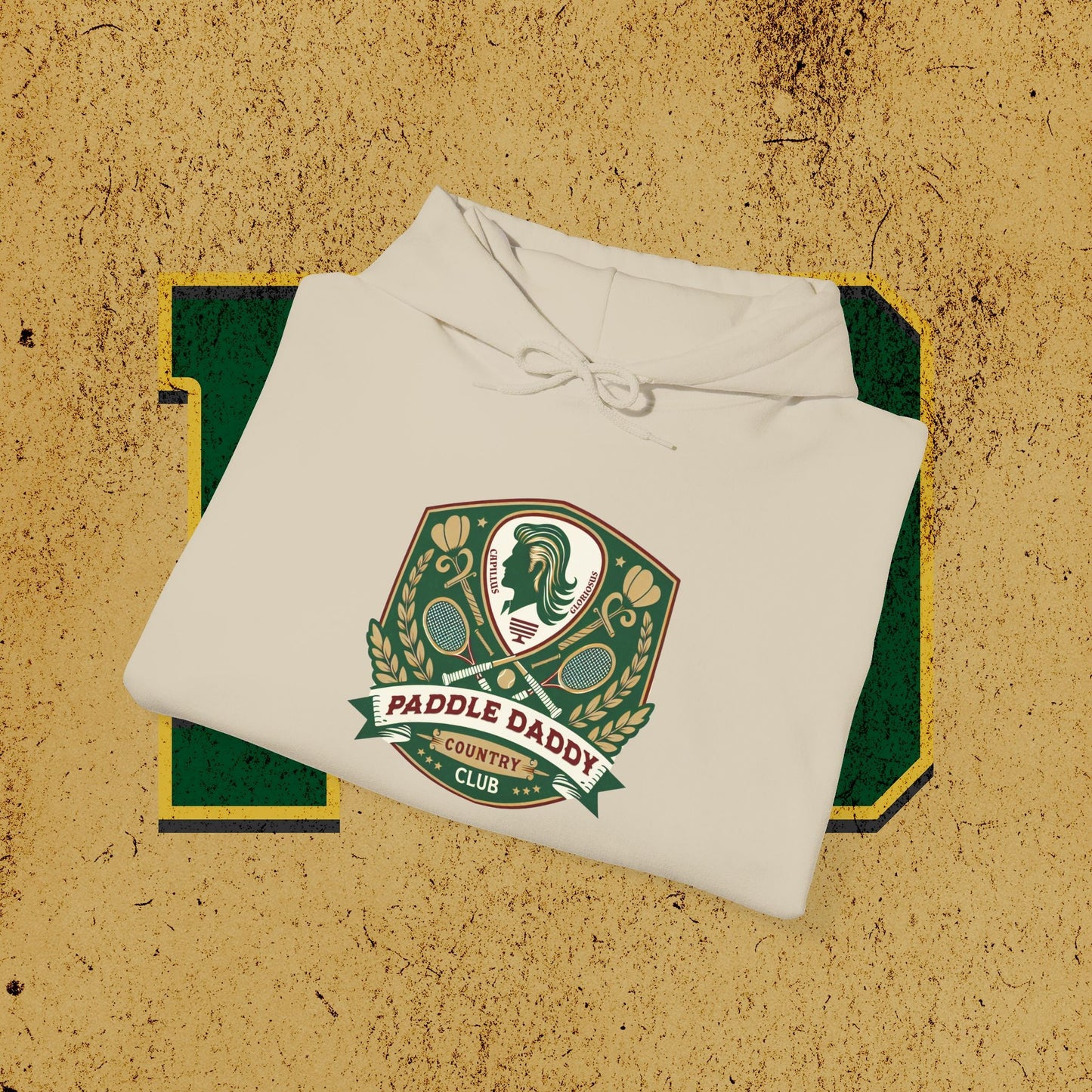 Sudadera con capucha Paddle Daddy, sudadera unisex con capucha para papás, comodidad de élite para los irónicamente refinados