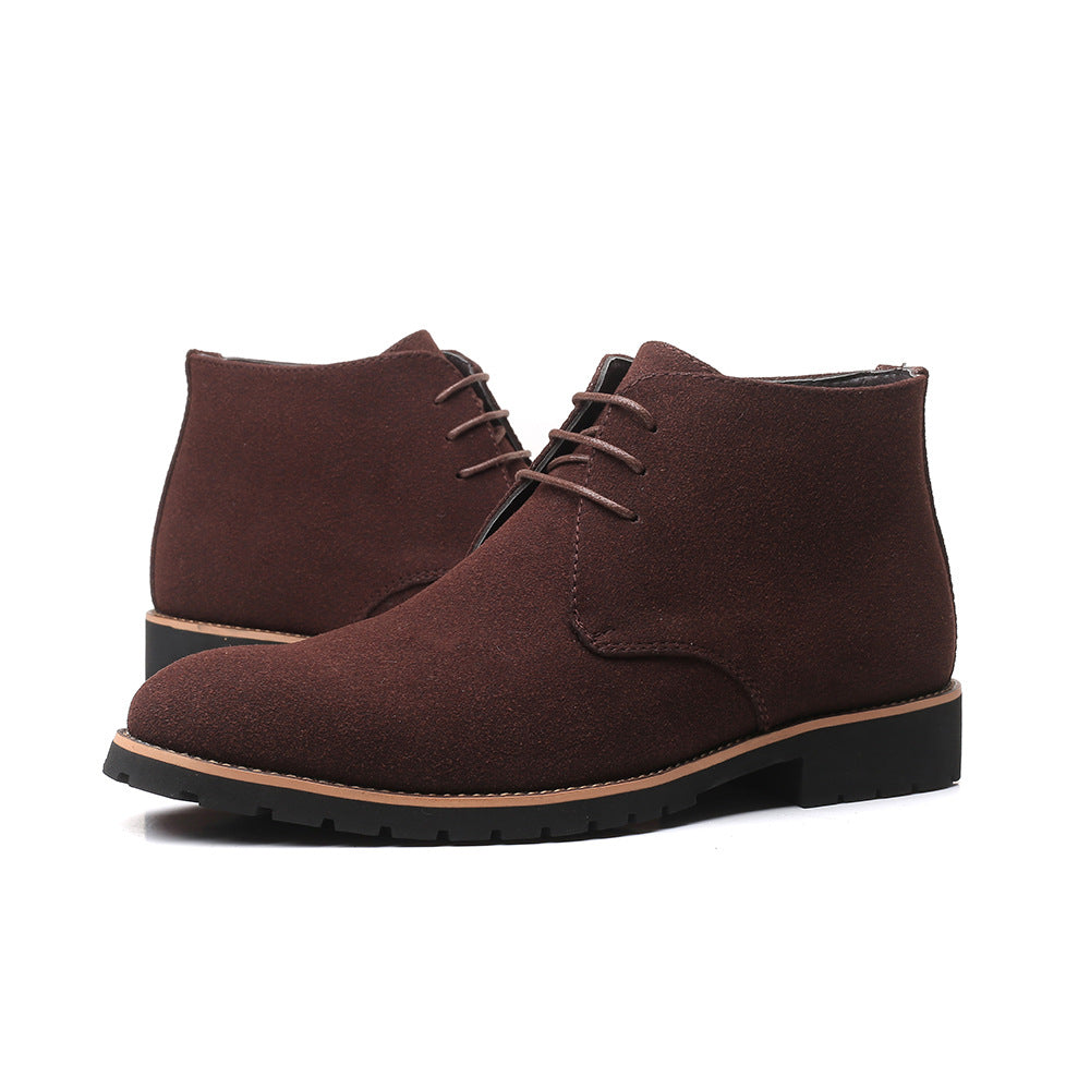 Men's Low-Heel Martin Boots