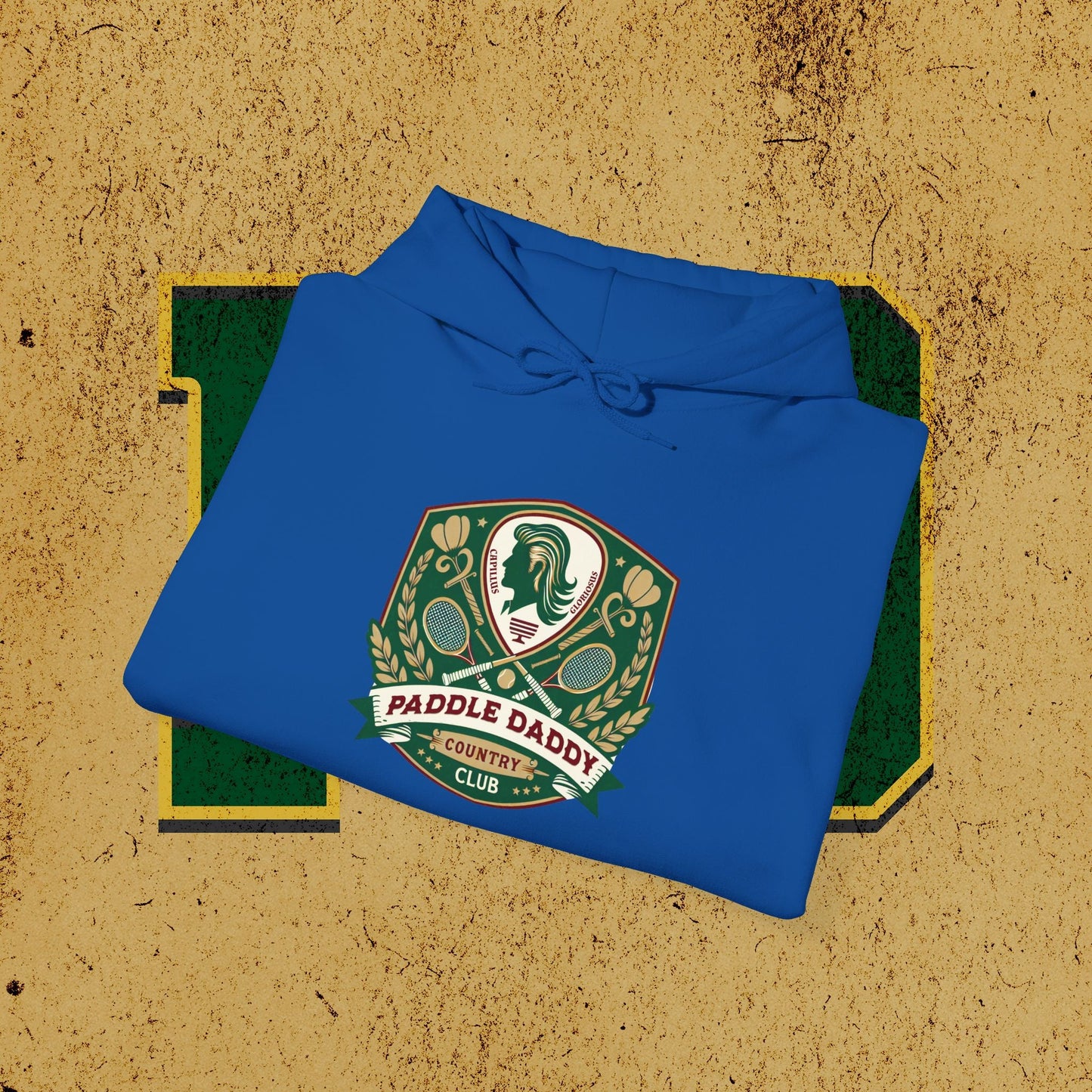 Sudadera con capucha Paddle Daddy, sudadera unisex con capucha para papás, comodidad de élite para los irónicamente refinados