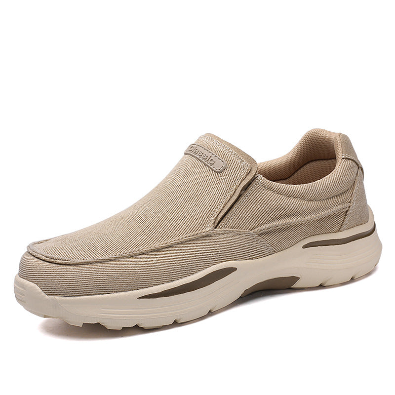 Men's Platform Sports Casual Canvas Shoes