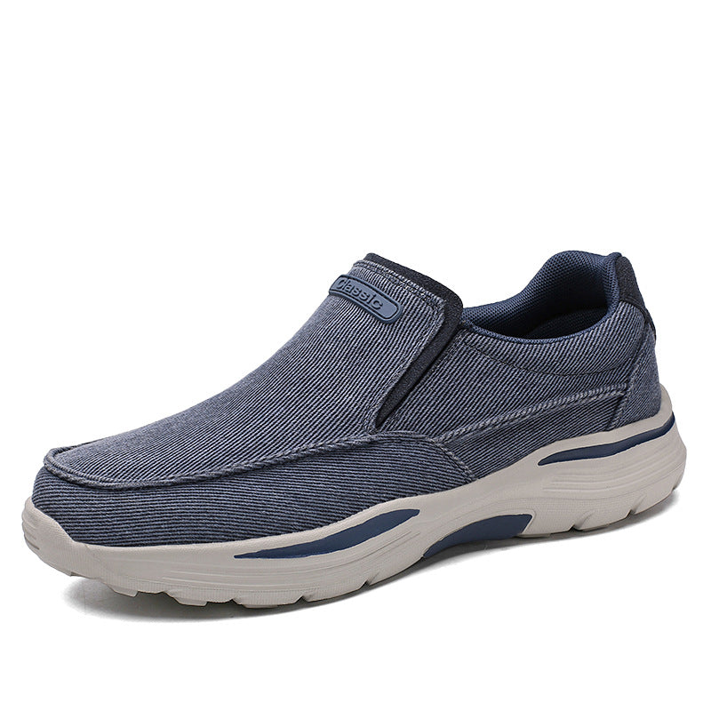 Men's Platform Sports Casual Canvas Shoes