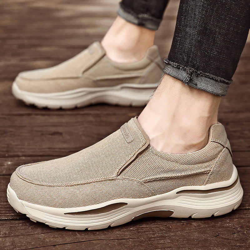 Men's Platform Sports Casual Canvas Shoes