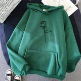 Sudadera deportiva con estampado de rosas negras Candy Consulta la tabla de tallas en "más detalles"