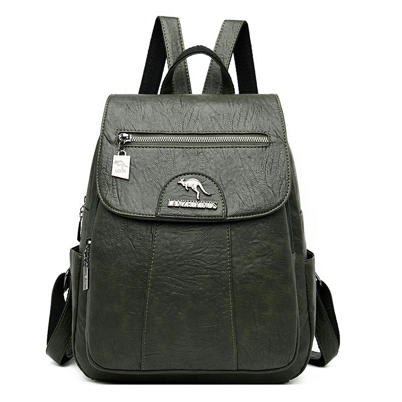 Women's Travel Backpack School Girl Student Washed