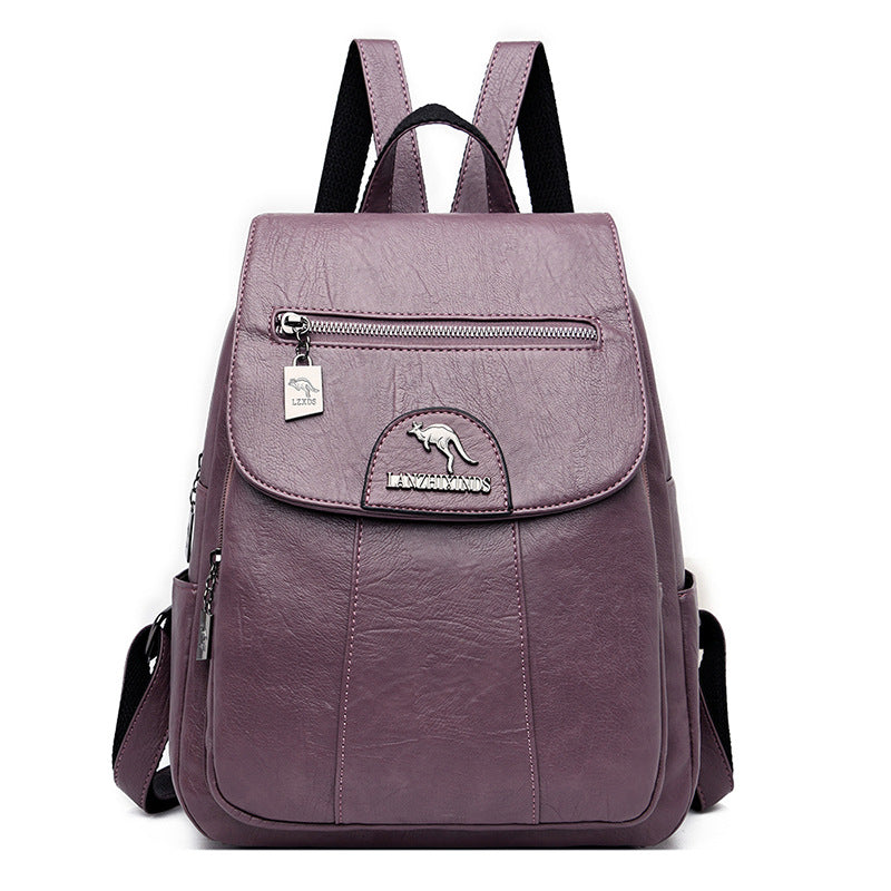 Women's Travel Backpack School Girl Student Washed