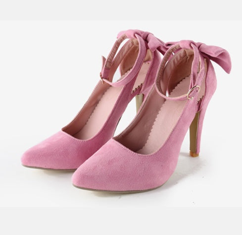 Bow Stiletto Sandals