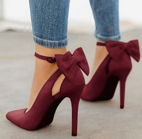 Bow Stiletto Sandals