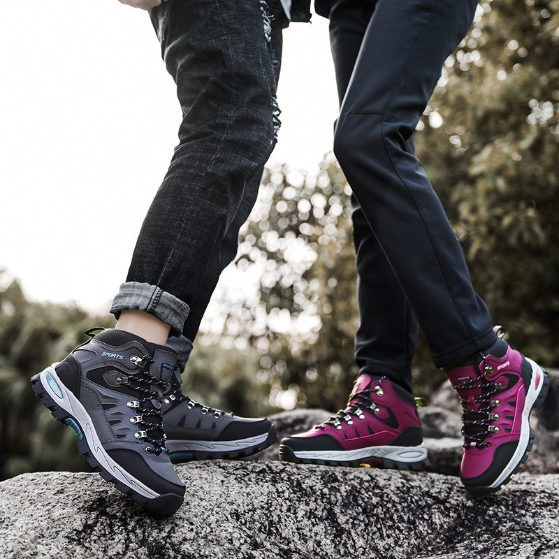 Outdoor High Top Hiking Shoes