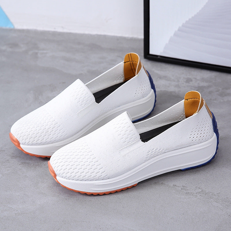 Women's Platform Casual Slip-On Shoes