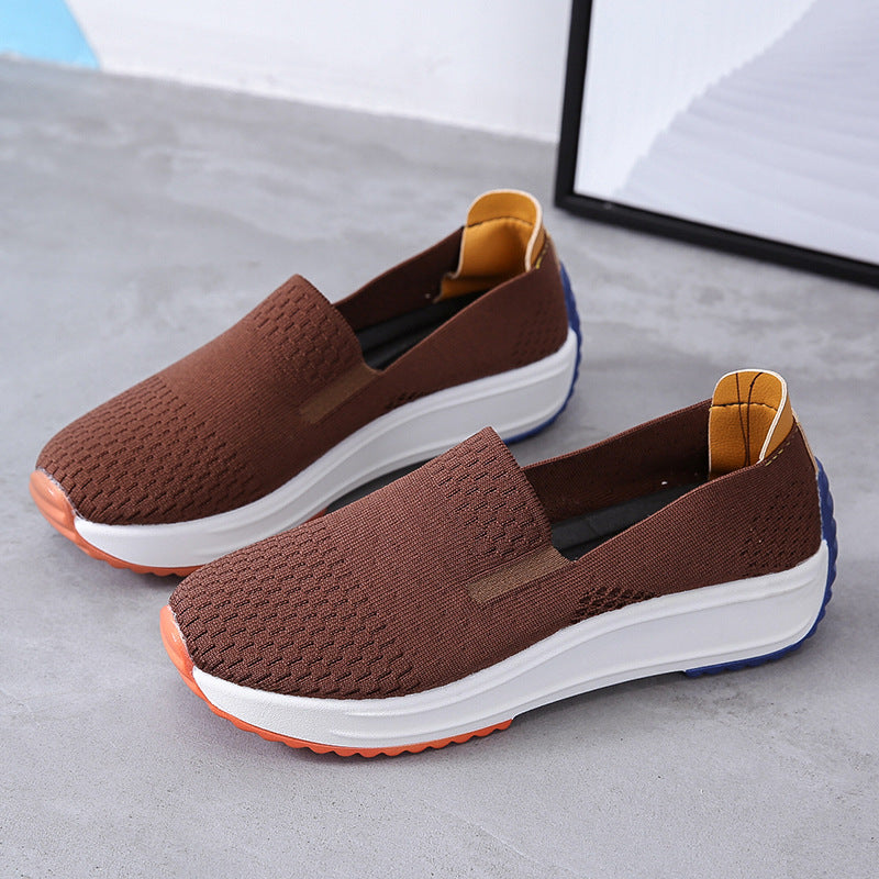 Women's Platform Casual Slip-On Shoes
