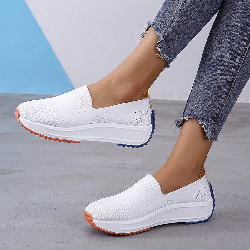 Women's Platform Casual Slip-On Shoes