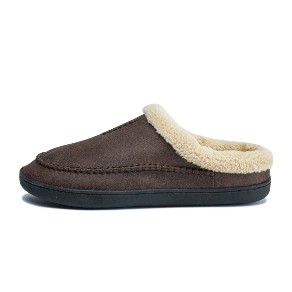 Men's Extended-Size Plus Velvet Slip-On House Bags