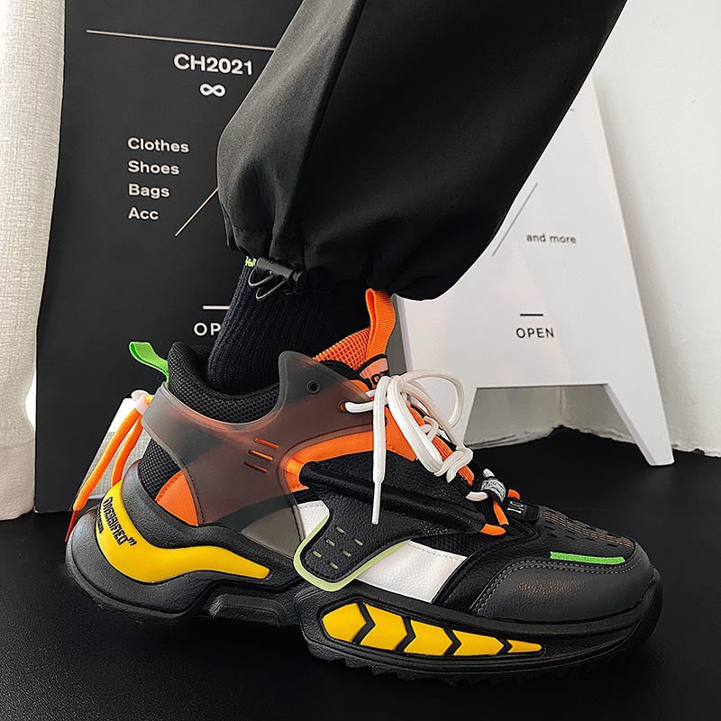 Fashion couple casual sports daddy shoes men