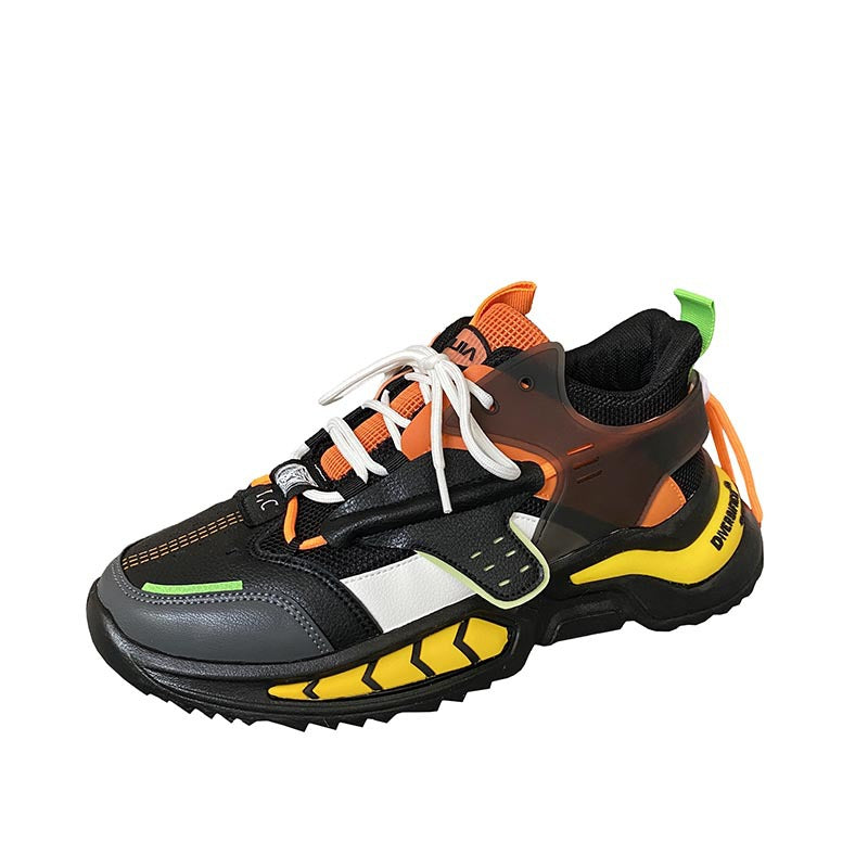 Fashion couple casual sports daddy shoes men