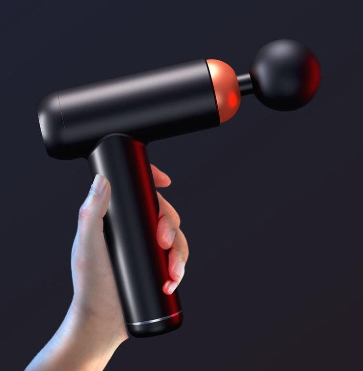 Customized Mini Electric Fascia Gun Muscle Vibration Massage Gun Fitness Equipment Relaxation Massager Mini Fascia Grab