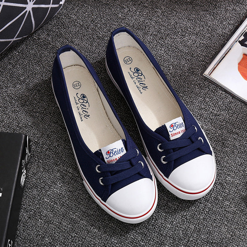 Women's Board Shoes Flat Pump Shoes