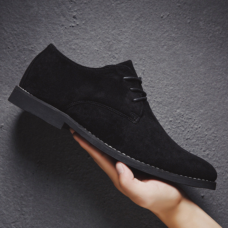 Men's Vintage British Casual Suede Shoes