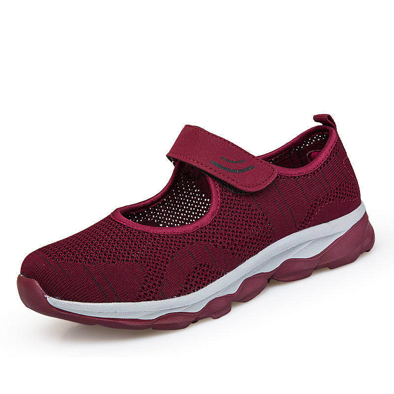 Women's Old Beijing Cloth Shallow Mouth Shoes
