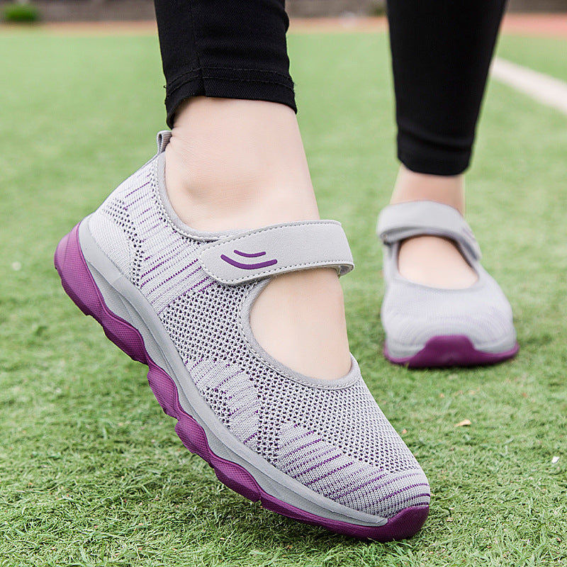 Women's Old Beijing Cloth Shallow Mouth Shoes
