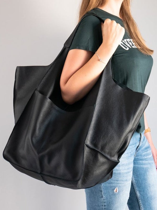 Women's Vintage Large Capacity Tote Handbag