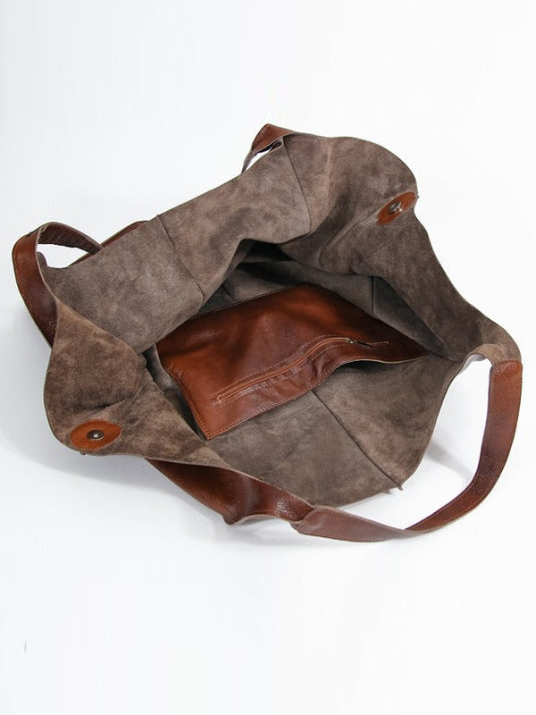 Women's Vintage Large Capacity Tote Handbag