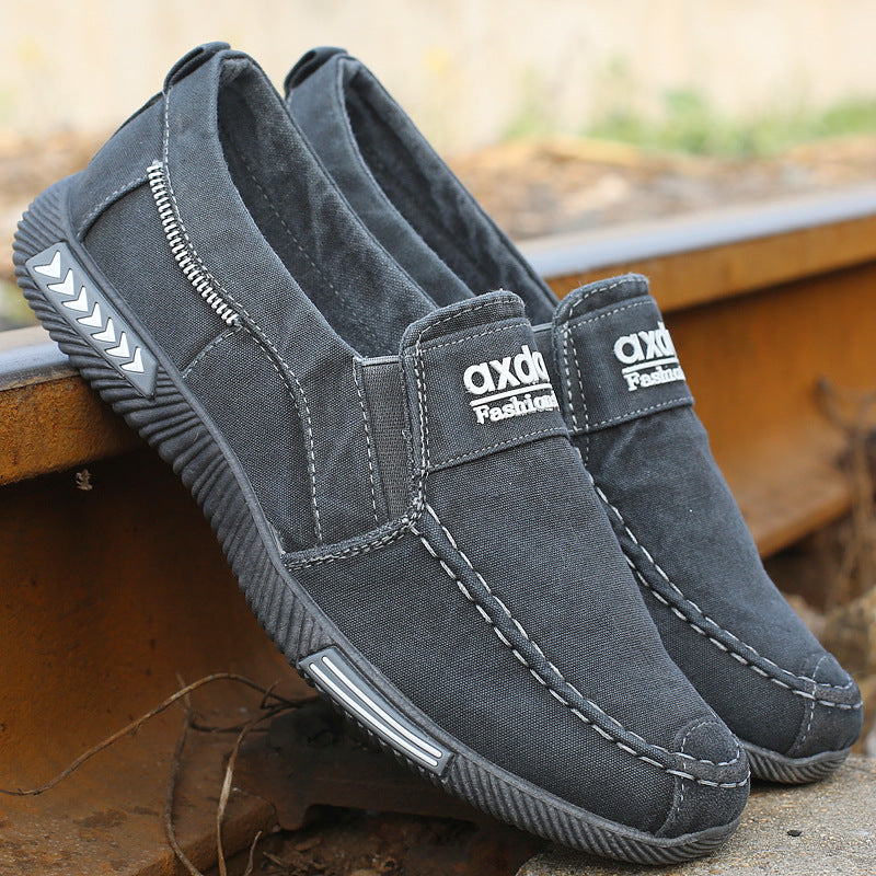 Canvas Shoes Men's Low-top Casual Cloth Shoes
