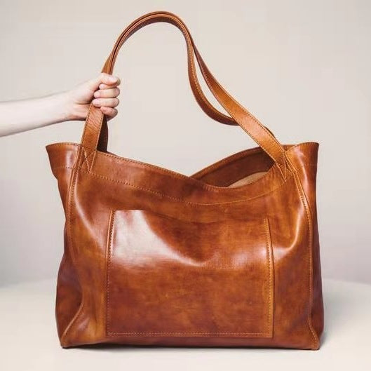 Women's Vintage Large Capacity Tote Handbag