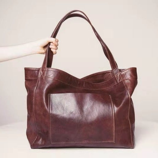 Women's Vintage Large Capacity Tote Handbag