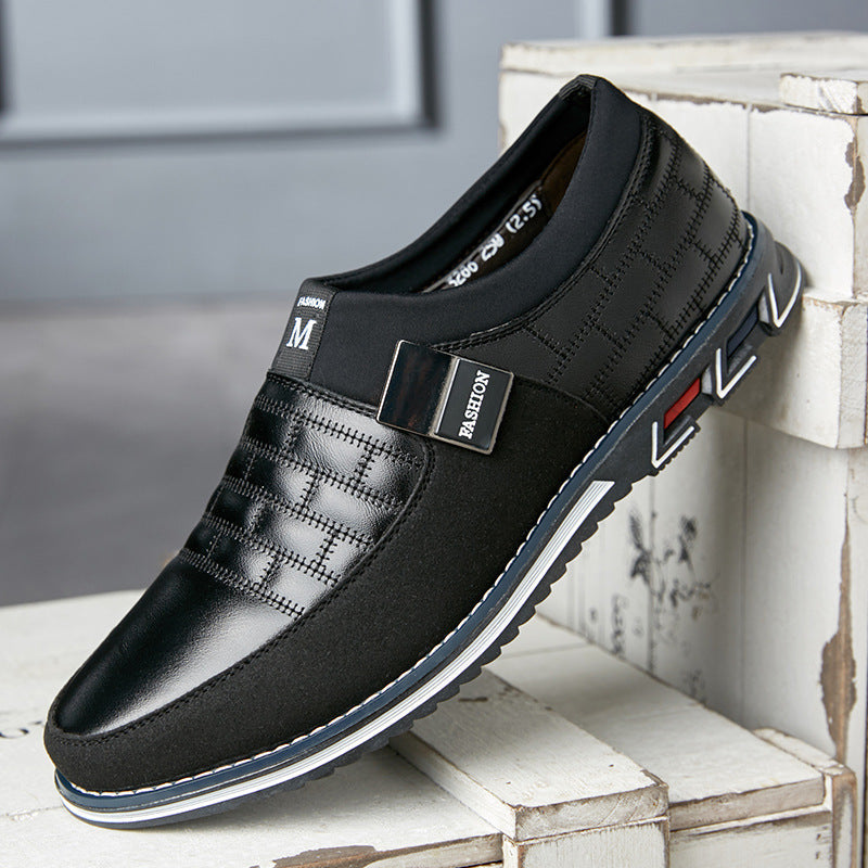Men's Casual Slip-On Textured Shoes