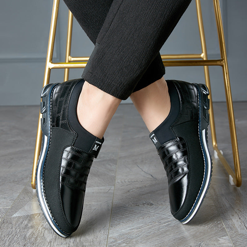 Men's Casual Slip-On Textured Shoes
