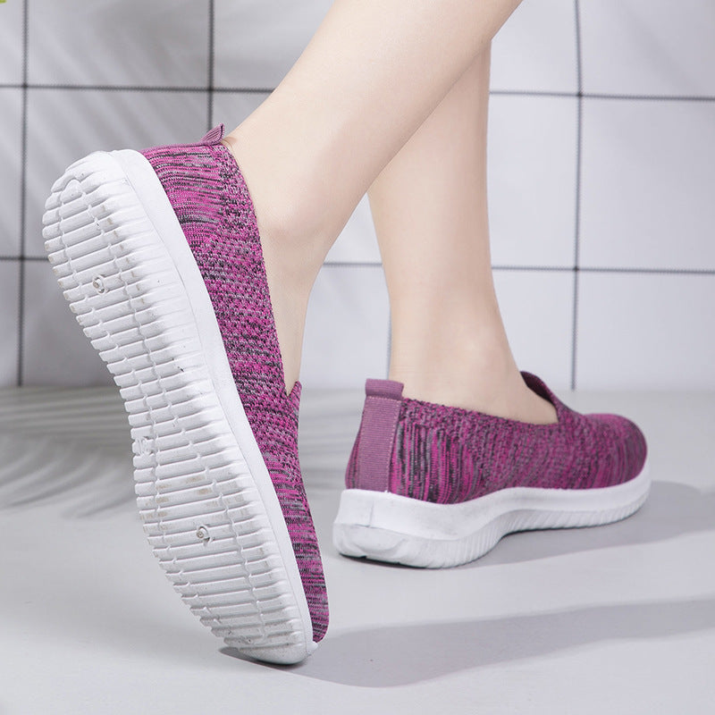 Women's Shoes Spring and Summer Breathable Casual Low-top Shoes Women