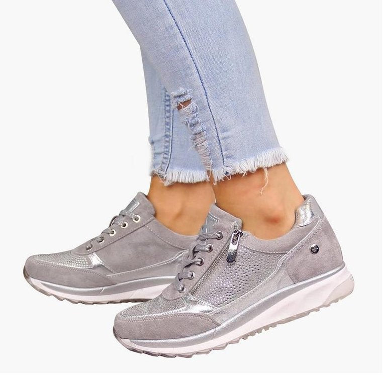Casual Wedge Sneakers