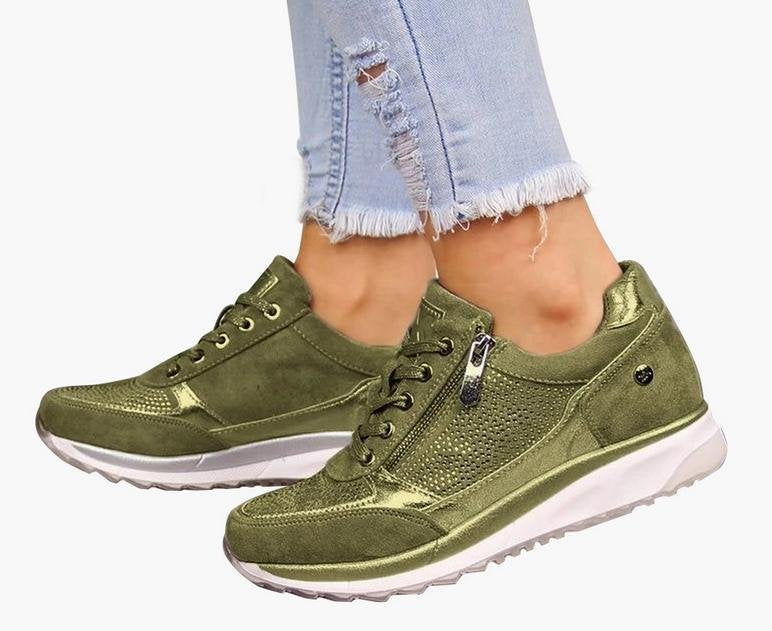 Casual Wedge Sneakers