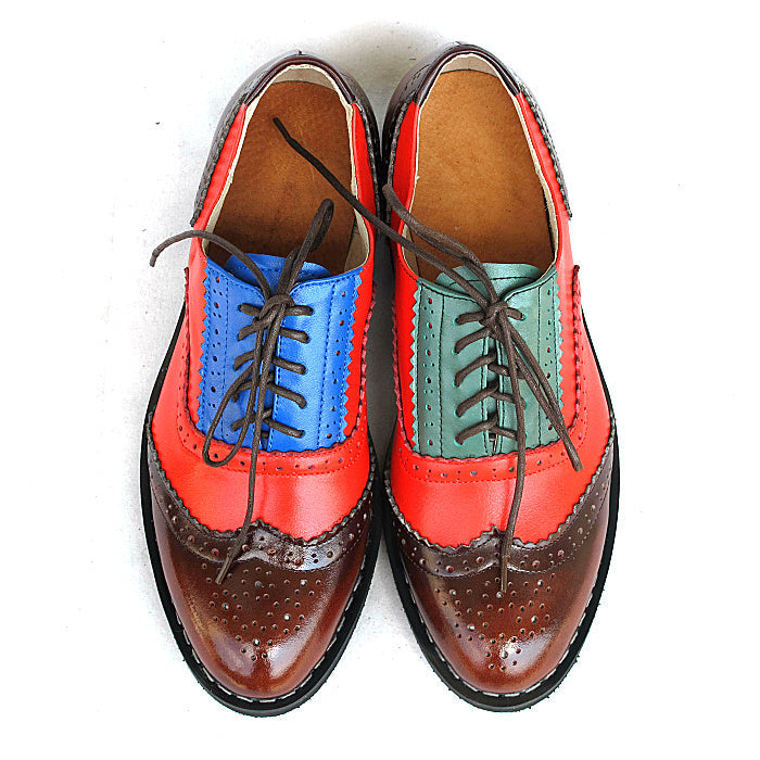 Women's British Style Oxford Brogue Shoes