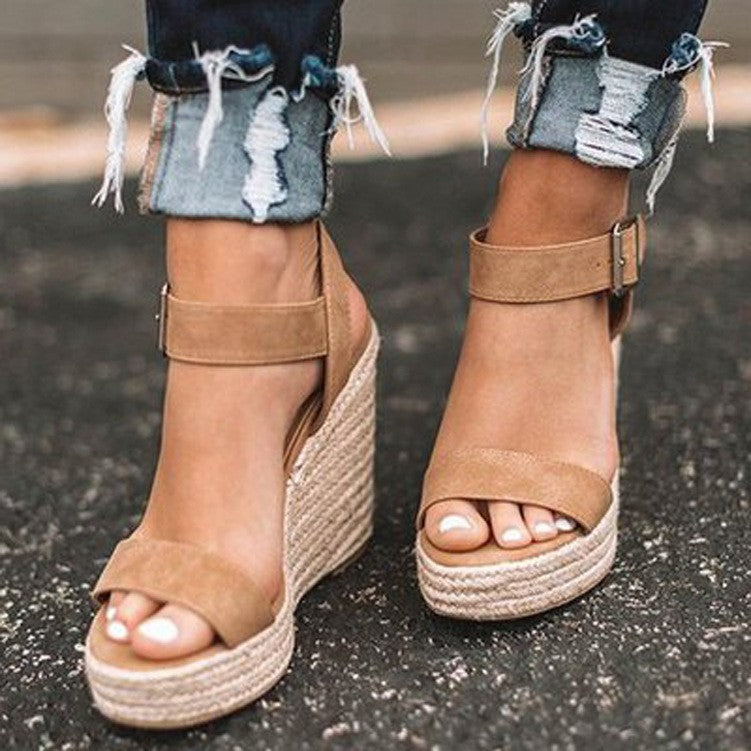 Women's Wedge Sandals High-Heel Shoes
