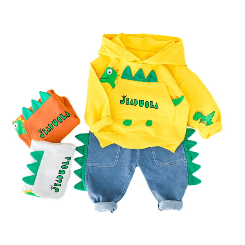 Baby Suit Spring And Autumn Sweater Children S Sports Two Piece Suit