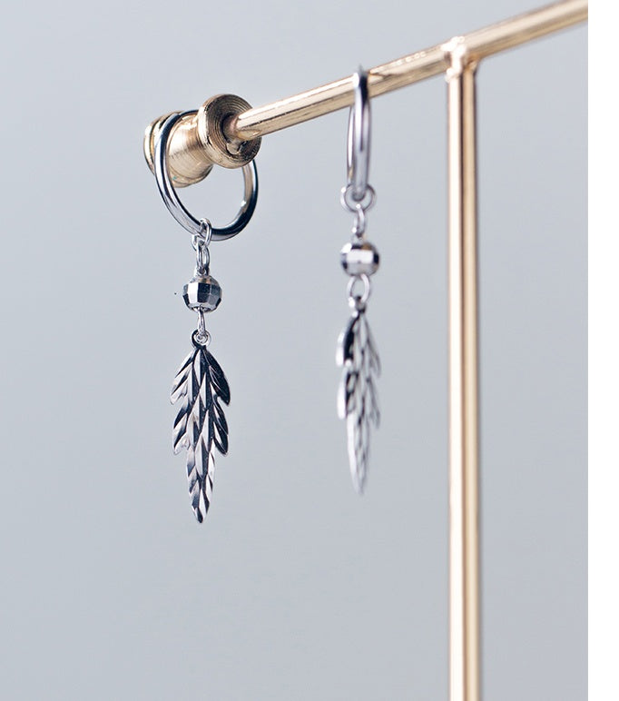 S925 White Fungus Buckle Women