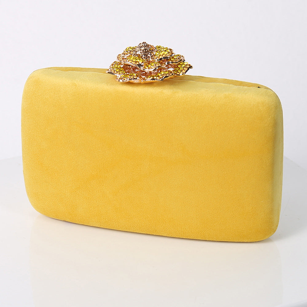 Diamond Decoration Evening Clutch Bag Handbag