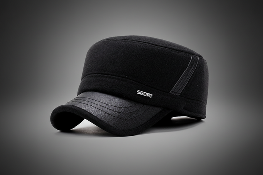 Gorra plana de invierno – Gorra de Newsboy clásica y cálida estilo lana