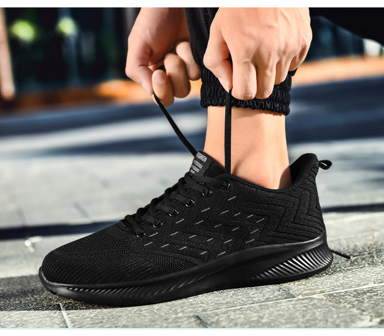 Men's Sports Flying Woven Casual Running Sneakers