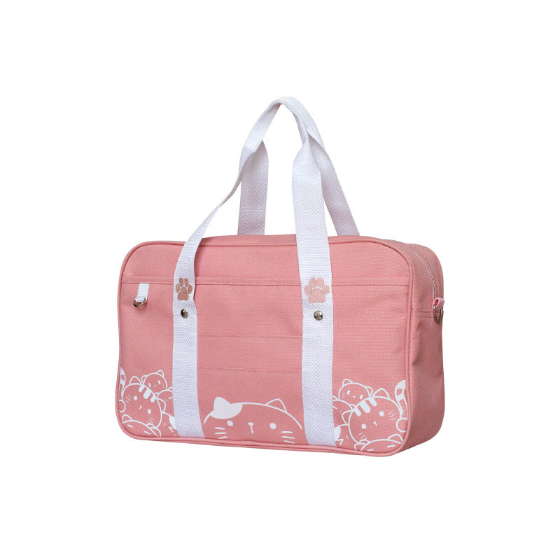 Women's Student One-Shoulder Portable Diagonal Bag Handbag