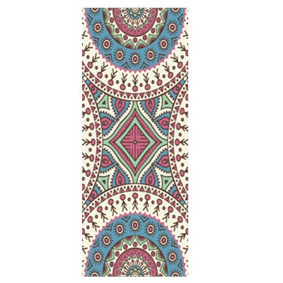 Printed Yoga Mat Drape Sweat-Absorbent Fitness Yoga Towel Yoga Drape