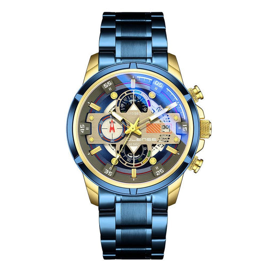 Reloj deportivo nuevo para hombre con diseño independiente