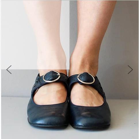 Women's Mary Jane Block Heel Shoes