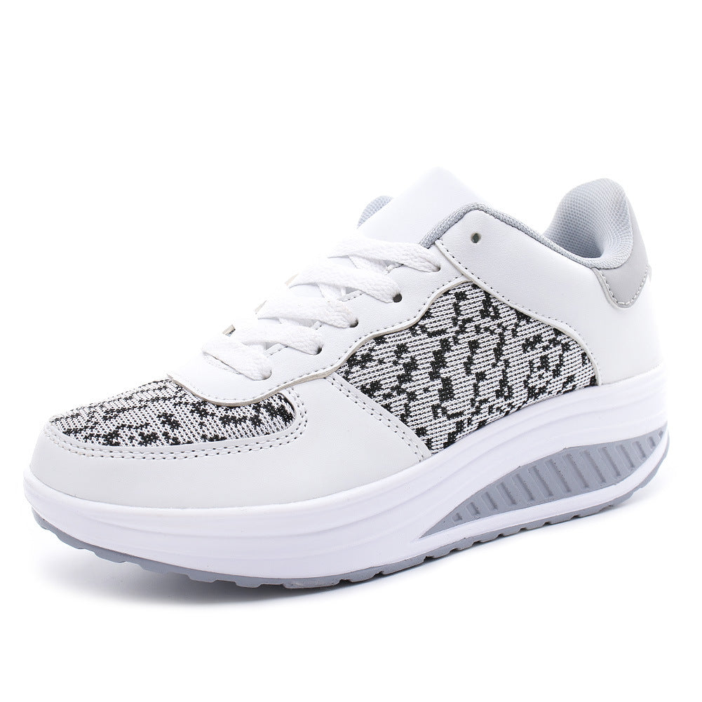 Women's Flying Woven Platform Sneakers